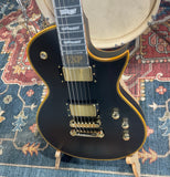 ESP E-II ECDB Eclipse Electric Guitar with Hard Case, Vintage Black