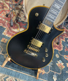 ESP E-II ECDB Eclipse Electric Guitar with Hard Case, Vintage Black