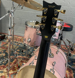 ESP E-II ECDB Eclipse Electric Guitar with Hard Case, Vintage Black