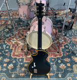 ESP E-II ECDB Eclipse Electric Guitar with Hard Case, Vintage Black