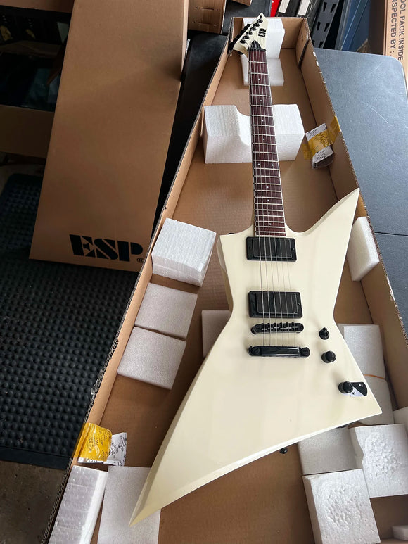 ESP LTD EX-200 Solidbody Electric Guitar - Olympic White