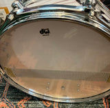DW Collector’s Series 3.14 X 13” SSC Maple Pi Snare Drum - White Glass Contrail