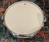 DW Collector’s Series 3.14 X 13” SSC Maple Pi Snare Drum - White Glass Contrail