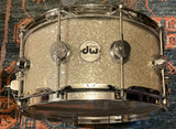 DW 6.5x14 Collectors Series Cherry/Spruce Snare Drum - Broken Glass