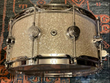 DW 6.5x14 Collectors Series Cherry/Spruce Snare Drum - Broken Glass