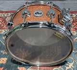 DW Collectors Series 6.5x14 Maple/Mahogany Snare Drum - Champagne Glass