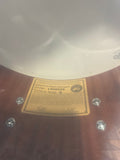 DW Collectors Series 6.5x14 Maple/Mahogany Snare Drum - Champagne Glass