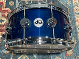DW Collector's Series 6.5" x 14" SSC Maple Snare Drum - Royal Blue DRX46514SSC