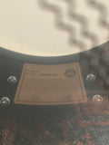 Dw Collectors 6.5 x 14 Aluminum 3mm Snare Drum - Black Powder Coated w/Gold Hw