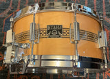 TAMA 14" x 6.5" 50th Anniversary Limited Mastercraft Artwood Reissue Snare Drum