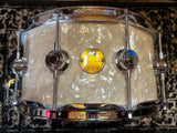 DW 6.5" x 14" Jazz Series Cherry/Gum Shell Snare Drum - Vintage Marine
