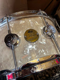 DW 6.5" x 14" Jazz Series Cherry/Gum Shell Snare Drum - Vintage Marine