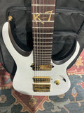 Ibanez Brian "Head" Welch Signature 7-string Electric Guitar - Matte White