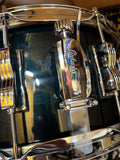 Ludwig 6.5" x 14" Classic Maple Custom Snare Drum - Aqua Burst w/Chrome