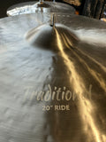 Aisen 20” Traditional Ride Cymbal