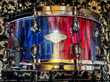 Tama 6.5" x 14" Starclassic Walnut/Birch Snare Drum - Crimson Sapphire Cascade