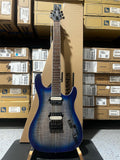 Cort KX Series Open Pore 6 String Electric Guitar - Open Pore Cobalt Burst