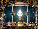 DW 6.5" x 14" Collector's Series SSC Maple Shell Snare Drum - Regal to Black Toasted Edges over Moabi w/ Chrome Hardware