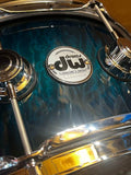 DW 6.5" x 14" Collector's Series SSC Maple Shell Snare Drum - Regal to Black Toasted Edges over Moabi w/ Chrome Hardware