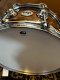 DW 6.5" x 14" Collector's Series Maple Shell Snare Drum - Toasted Black Edges over Elm Burl w/ Chrome Hardware