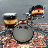 Gretsch Broadkaster 4-Piece Kit - Satin Tobacco/Vintage White Burst