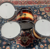 Gretsch Broadkaster 4-Piece Kit - Satin Tobacco/Vintage White Burst