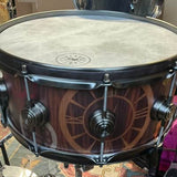 DW Time Keeper Snare Drum - 6.5" x 14" - Antique Bronze Hardware
