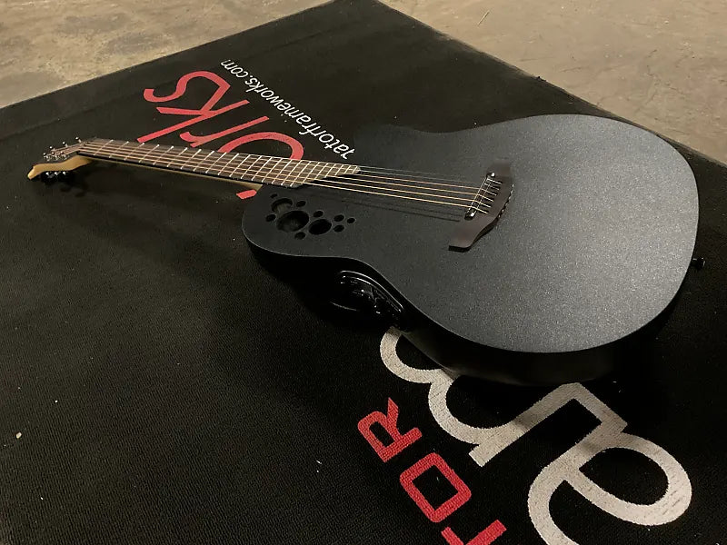 Ovation Pro Series Elite 1778TX-5-G Acoustic Guitar - Black Ovation Pro Series Elite 1778TX-5-G Acoustic Guitar - Black