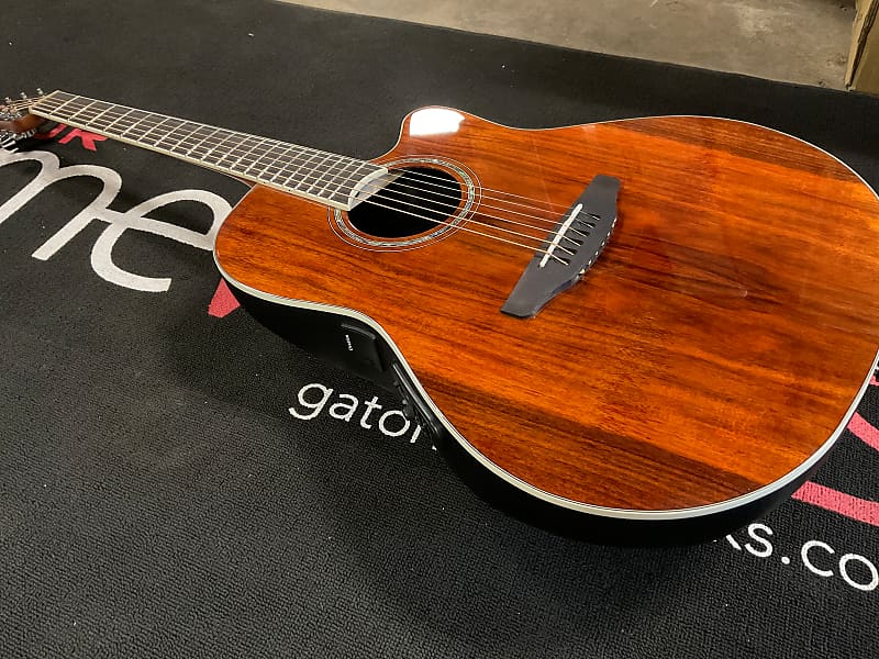 Ovation CS24P-FKOA Acoustic-Electric Guitar – Mugan Music Group