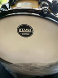 Tama 6.5" x 14" Starclassic Maple Snare Drum - Satin Aztec Gold Metallic / Black Nickel Hardware