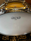 Mint Ludwig 14" x 5" Raw Brass Phonic Snare Drum w/Tube Lugs