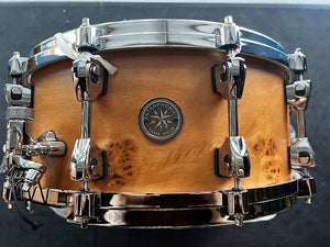 Tama 6" x 14" Starphonic Maple Snare Drum - Satin Mappa Burl