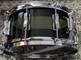 Ludwig Vistalite Snare Drum 6.5x14” Black Sparkle/Smoke/Black Sparkle “Pattern A” (LS903VXXE3)