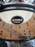 Tama 8" x 14" Starclassic Snare Drum - Red Oyster / Smoked Black Nickel Hardware