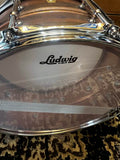 Ludwig LC663T Copper Phonic 6.5x14" 10-Lug Snare Drum with Tube Lugs - Raw Copper