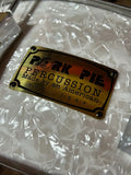 Pork Pie 6.5" x 14" USA Custom Snare Drum w/ Gruv-X Click - White Marine