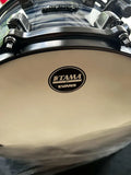 Tama 8" x 14" Starclassic Snare Drum - Blue & White Oyster / Smoked Black Nickel Hardware