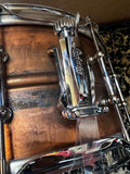 Ludwig LC663T Copper Phonic 6.5x14" 10-Lug Snare Drum with Tube Lugs - Raw Copper