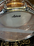 Ludwig LC662KT Hammered Copper Phonic 6.5" x 14" 10-Lug Snare Drum with Tube Lugs