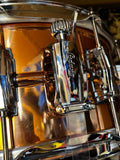 Ludwig LC662 Copper Phonic 6.5x14" 10-Lug Snare Drum - Polished Copper