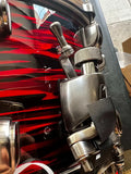 Tama 8" x 14" Starclassic Snare Drum - Red Oyster / Smoked Black Nickel Hardware