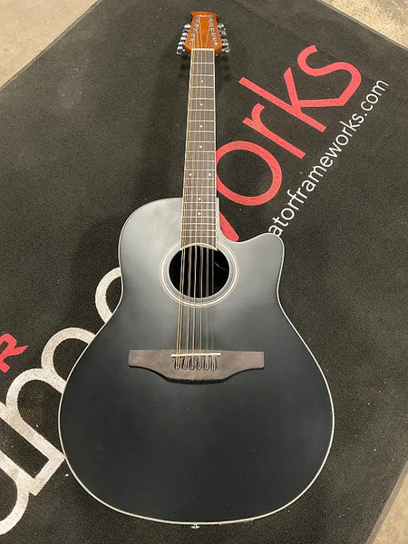 ギター OVATIONApplause E-AcousticGuitar AB24-5S Ovation Applause AB24-5S Mid-Depth Acoustic-Electric Guitar
