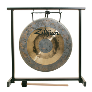ZILDJIAN 12" TRADITIONAL GONG AND STAND SET