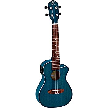 Ortega Guitars Earth Series, 4-String Ukulele - Right (3 Colors)