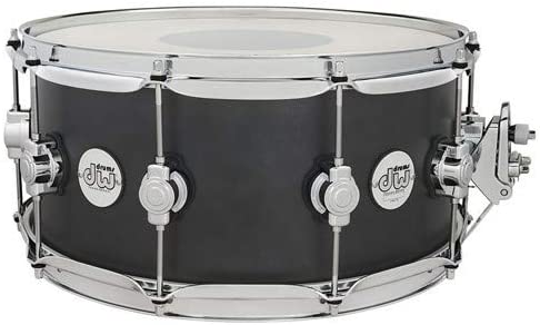 DW Design 6.5x14 Iron Satin Metallic Snare Drum