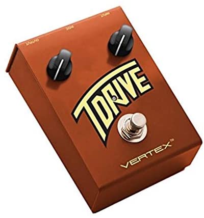 Vertex Effects T Drive Overdrive Guitar Effects Pedal, Sonic Recreation of the Trainwreck Express Amplifier, Guitar and Bass Overdrive Pedal