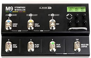 Line 6 M9 Stompbox Modeler Guitar Multi Effects Pedal - Black