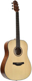 Crafter Guitars 6 String Acoustic Guitar, Right, Natural (HD100-N)