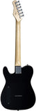 Michael Kelly 59 Thinline Semi-Hollow Electric Guitar (Gloss Black)