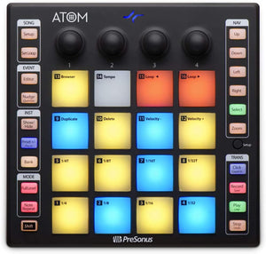 PreSonus ATOM Production and Performance Pad Controller with Studio One Artist Software